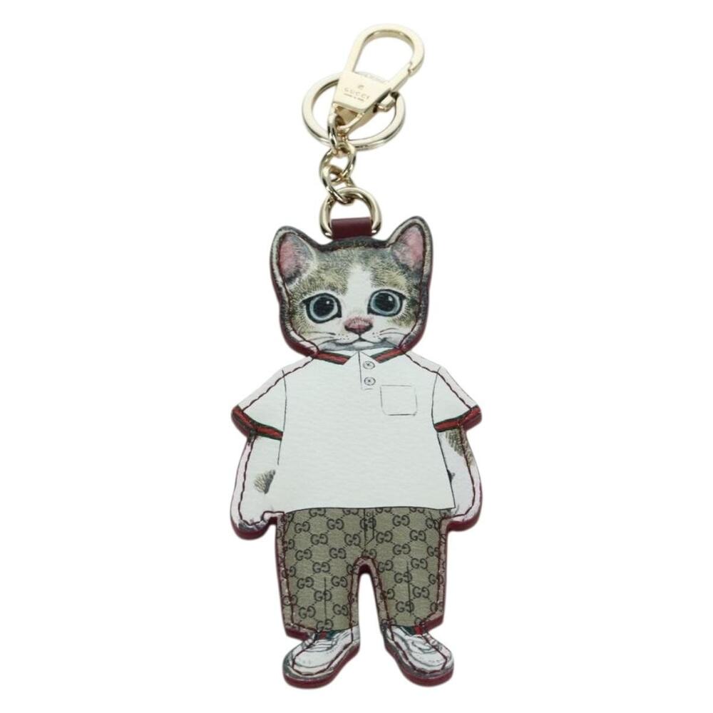 Gucci GG Supreme Boris Yuko Higuchi Charm Beige